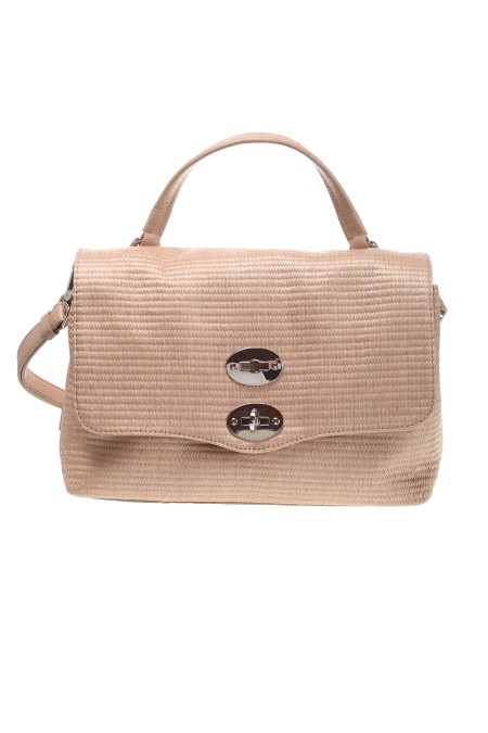 Shop ZANELLATO  Bag: Zanellato Postina Net
Particular woven raffia fabric combined with the classic Daily leather.
Width 29 cm, Height 20 cm, Depth 15 cm, Handle light 7 cm.
Composition: 100% fabric
Made in Italy.. 068010 S 0980000-Z0285